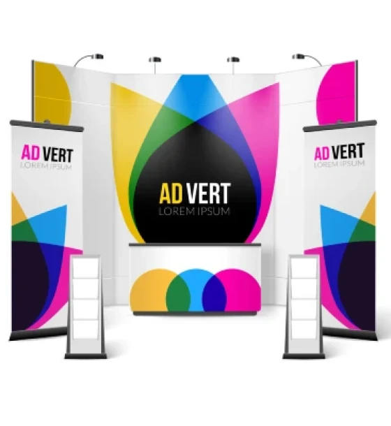 ÖRÜMCEK STAND 300X300CM - Afisci.net