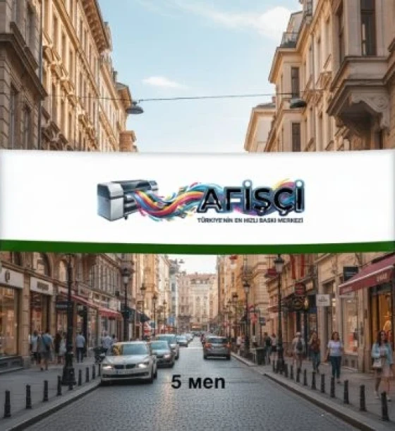 400 Gr. Vinyl Sopalı Afiş - Afisci.net